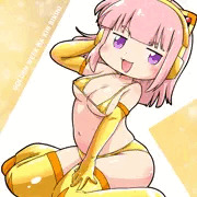 ゴールデンウィークだから金ビキニ！