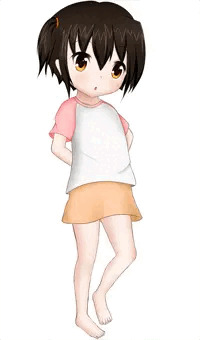 小学2年生の女の子