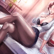 誘惑する熟女