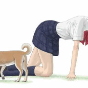 犬と少女