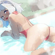 温泉、あっつあつだね