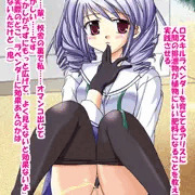 花壇へ水まき