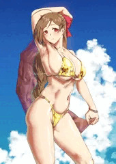 金ビキニ間宮さん