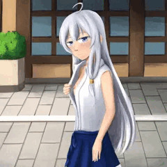 チラ見せイレイナさん