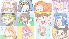 鉛筆ブラシのラクガキ