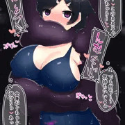 触手に丸呑みされて噴乳アクメでイク