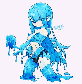 パンティ装備スライム娘