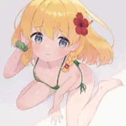 マイクロビキニ胸チラ