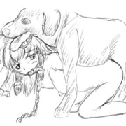 霊夢犬姦
