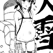 妊娠吹雪ちゃん（ラフ）