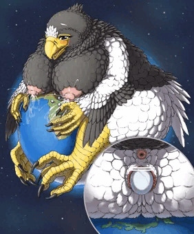 惑星級巨大オオワシおばちゃんによる生理現象で地球がさらにやばい