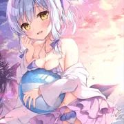 夕暮れの君