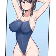 スク水とメガネ
