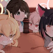 シュガーラッシュ　W乳首舐め&玉舐めフェラ