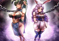 リンとフロリーナのバニーコスオークション