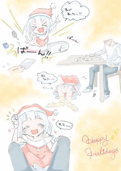 クリスマスらくがき