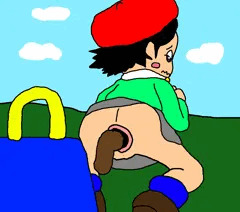 Adeleine Has To Poop Next To Her Bag 