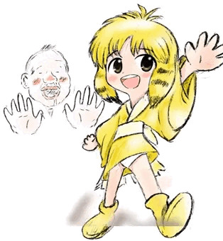 まんゆうきの娘娘ちゃんの落書き