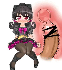 あい影ちゃん座り挿入