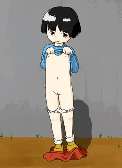見せて」くれる子