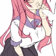 ピンク髪 フェラ
