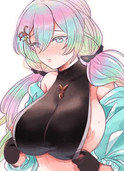 おっぱいちらりなクピタン