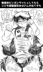無差別ピンポンダッシュしてたら子供部屋猫耳おばさんが出てきた
