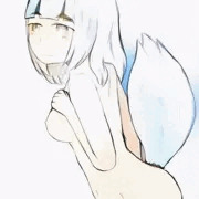 オリジナルケモ耳っ子の自動着色のやつ