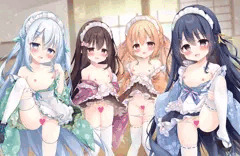 和風メイドロリ母性ハーレム