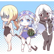 夏だ水着だナイトレイン