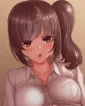 おなかぶっかけ(見られながら編)