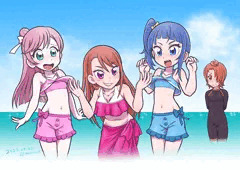 ひろプリ水着回。