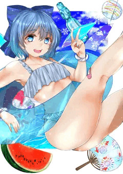 💕🌞✨チルノのパーフェクトSummer Bakation✨🌞💕