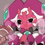デフォルメえっちライチドラゴン龍クッキー部