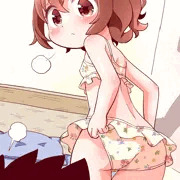 水着お披露目ヒナちゃん