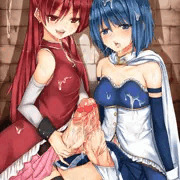 ふたなり杏子×ふたなりさやか