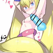 エミリ腋コキ