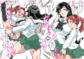 大洗女子学園生徒会長引継ぎの情景