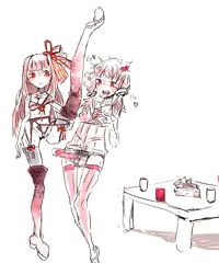 茜ちゃん＆ふたなりゆかりさん