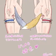 しっぽ比較