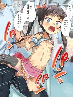 電車で交尾