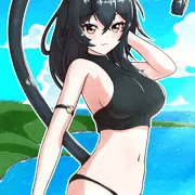 旅行黒猫