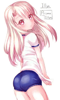 運動会のイリヤちゃん