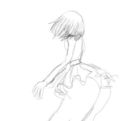 ショートヘアの女の子