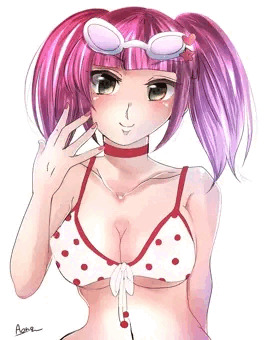 水着おっぱい