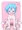 青髪ボーイッシュちゃん