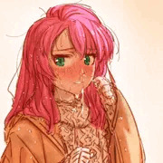 看板娘(風呂に入れず27日目)