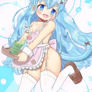 猫耳メイドちゃん。
