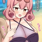 デカパイ水着ネネカちゃん