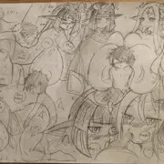 セクメトとセレスティアと指揮官くん